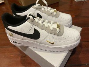 NEW Nike Air Force 1 07 LV8 Ken Griffey JR & SR Size 5.5Y /  Women 7 Authentic